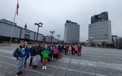 Šestošolci v Cankarjevem domu Ljubljana